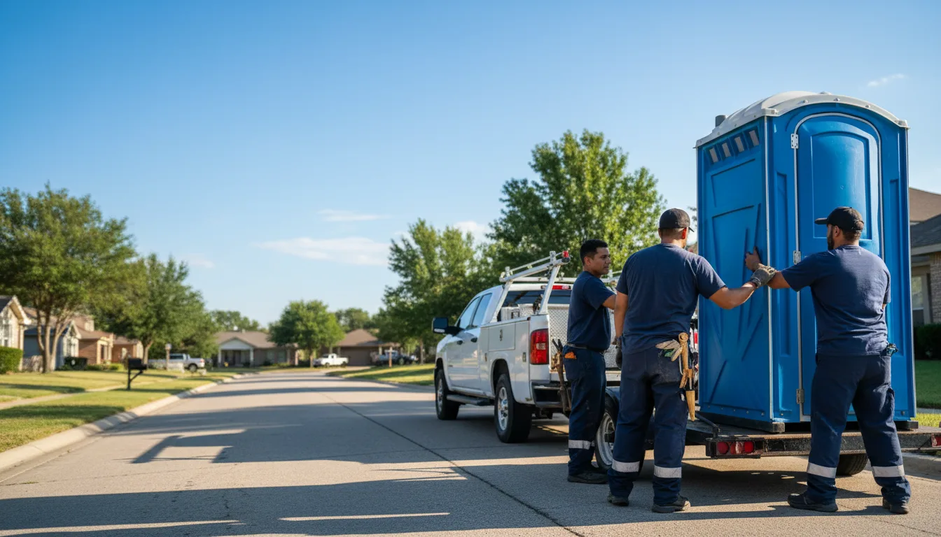 Portable Toilet Rental in Fidelity, IL near me